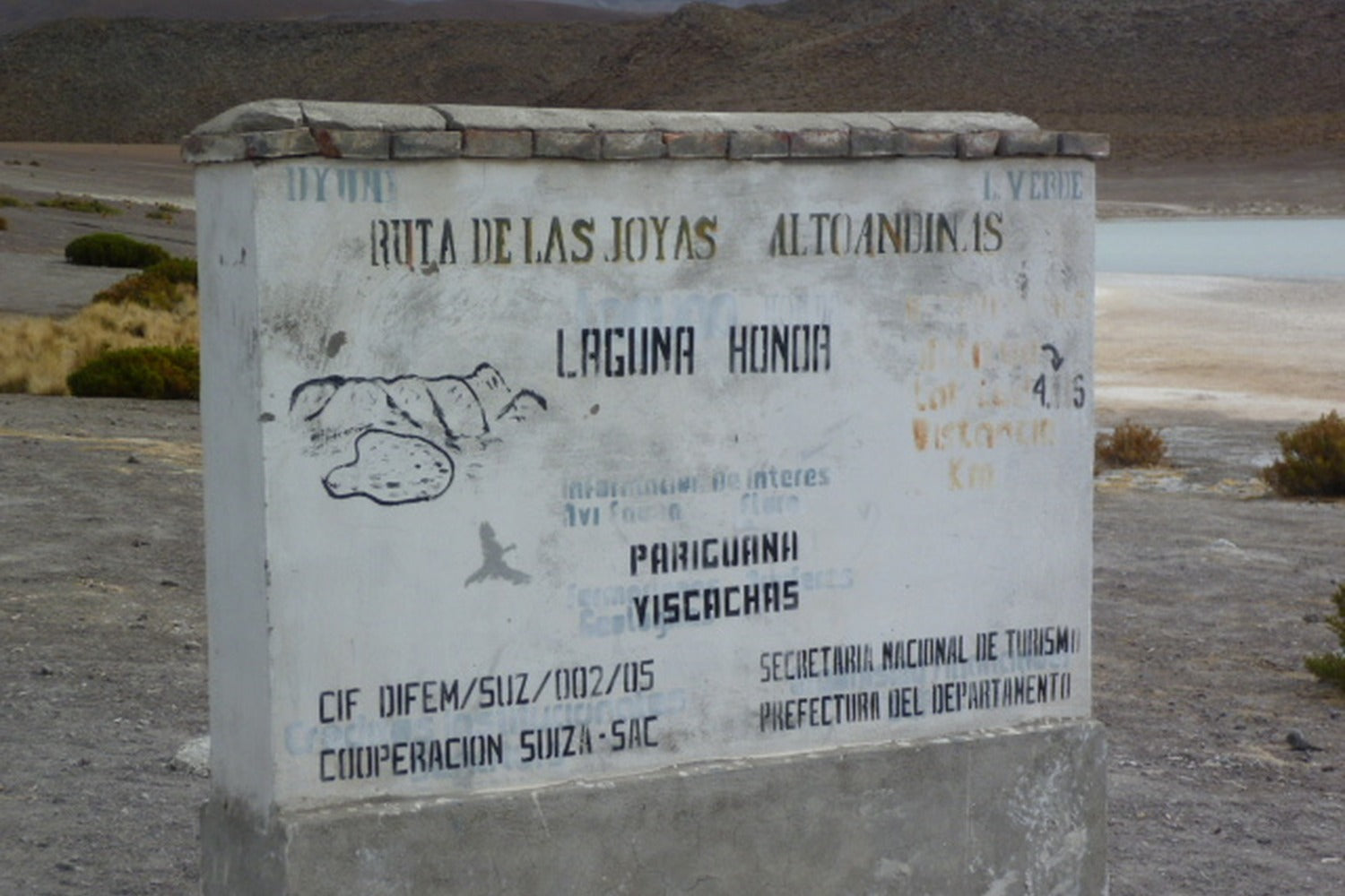 Entrance to the Jewels Route.