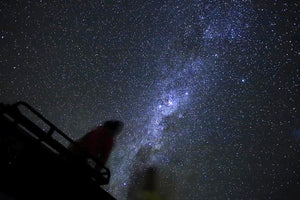 Spectacular Milky Way observation over the Uyuni Salt Flats.